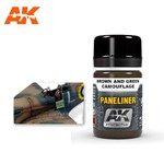 AK Interactive AK2071 Weathering Effects Paneliner for Brown & Green Camouflage 35ml