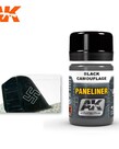 AK Interactive AK2075 Weathering Effects Paneliner for Black Camouflage 35ml