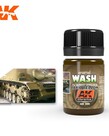 AK Interactive AK300 Weathering Effects Wash for German Vehicles Dark Yellow 35ml