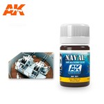 AK Interactive AK301 Weathering Effects Dark Wash for Wood Decks 35ml