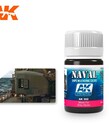 AK Interactive AK302 Weathering Effects Wash for Grey Decks 35ml