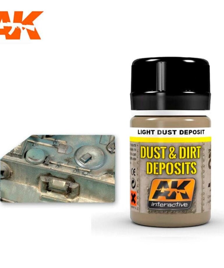 AK Interactive AK4062 Weathering Effects Light Dust Deposit 35ml