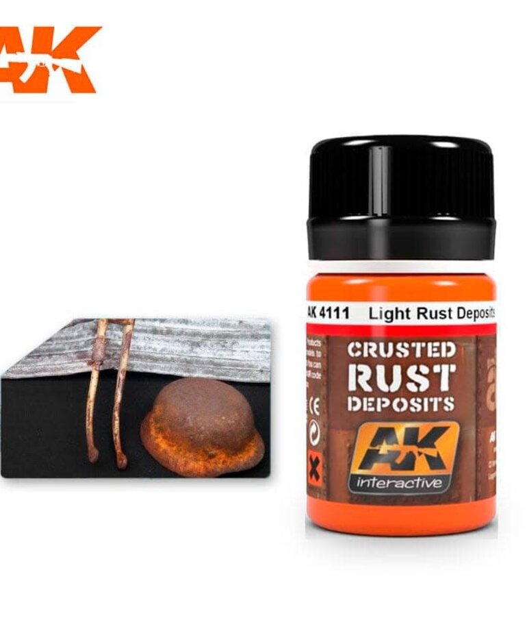 AK Interactive AK4111 Weathering Effects Light Rust Deposit 35ml