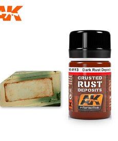 AK Interactive AK4113 Weathering Effects Dark Rust Deposit 35ml