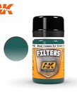 AK Interactive AK4162 Weathering Effects Filter Blue Green for Green Camouflage 35ml
