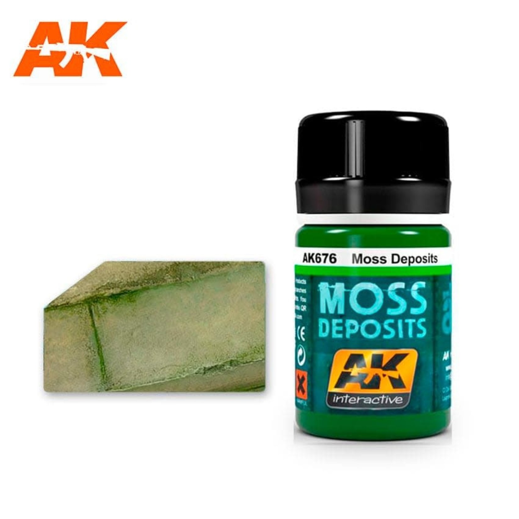 AK Interactive AK676 Weathering Effects Moss Deposit 35ml