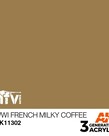 AK Interactive AK11302 3G AFV WWI French Milky Coffee 17ml