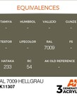 AK Interactive AK11307 3G AFV RAL 7009 Hellgrau 17ml