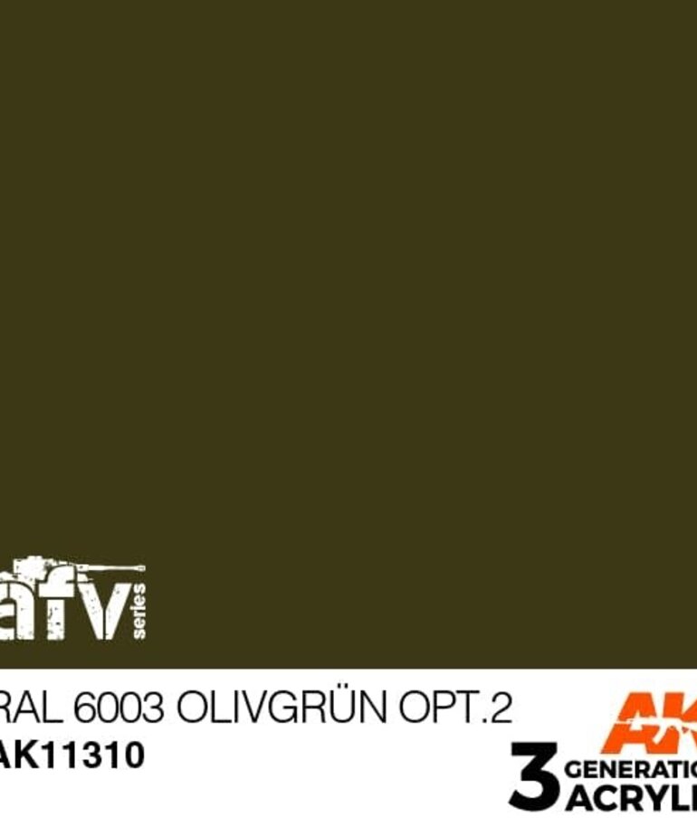 AK Interactive AK11310 3G AFV RAL 6003 Olivgrün opt.2 17ml