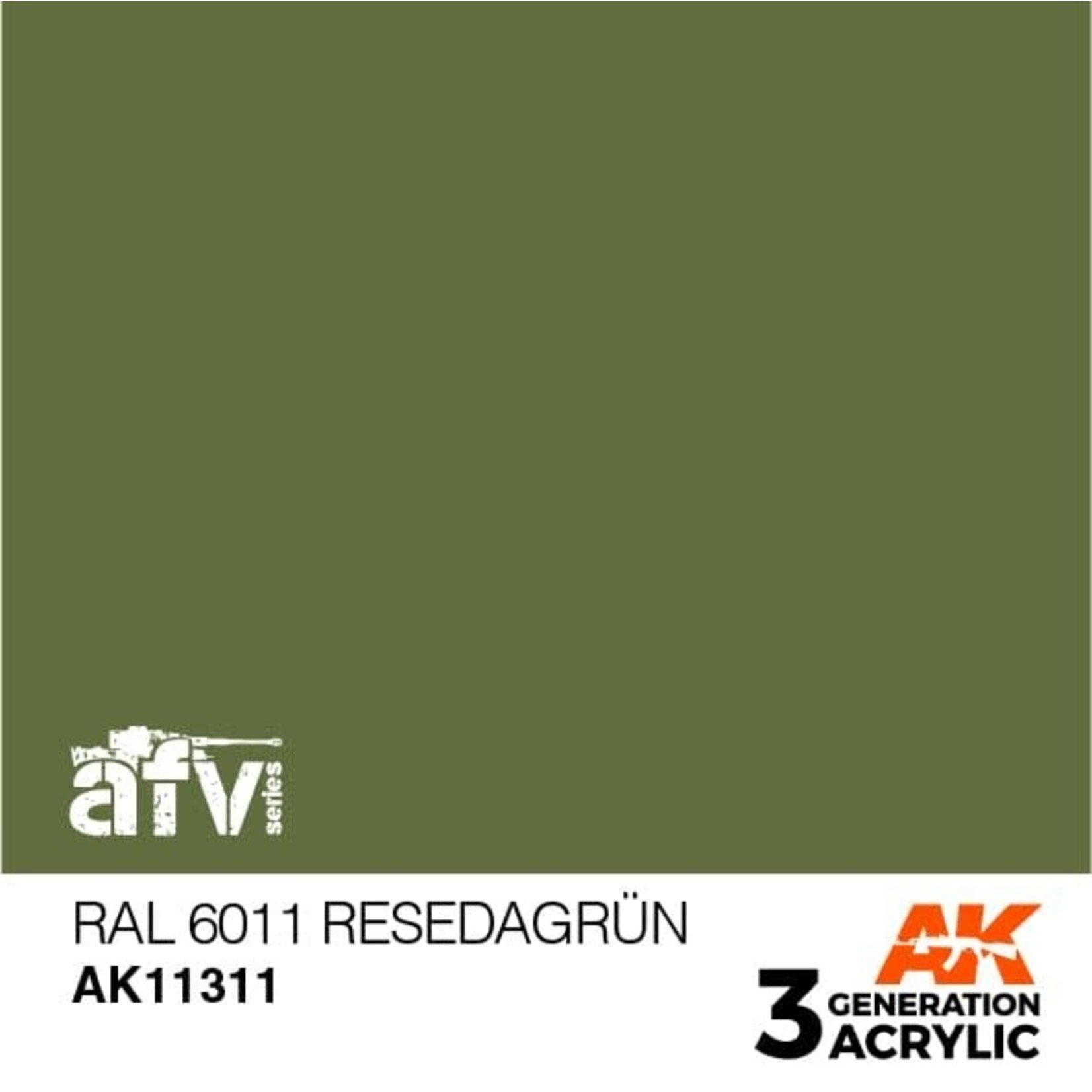 AK Interactive AK11311 3G AFV RAL 6011 Resedagrün 17ml