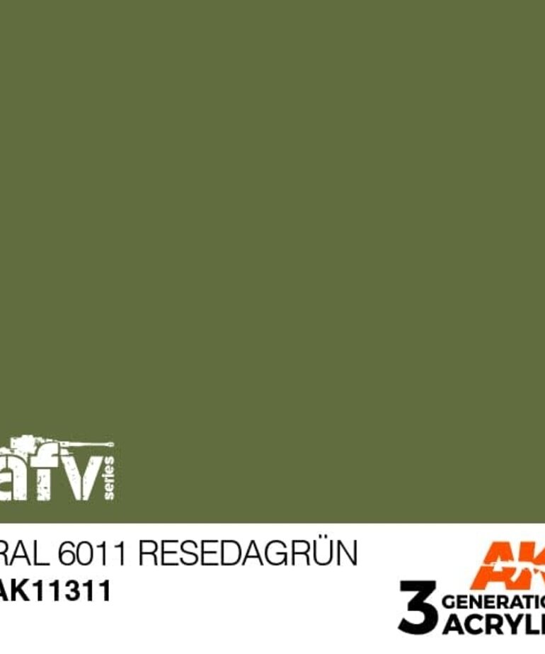 AK Interactive AK11311 3G AFV RAL 6011 Resedagrün 17ml