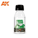 AK Interactive AK118 Auxiliary Gravel & Sand Fixer 100ml