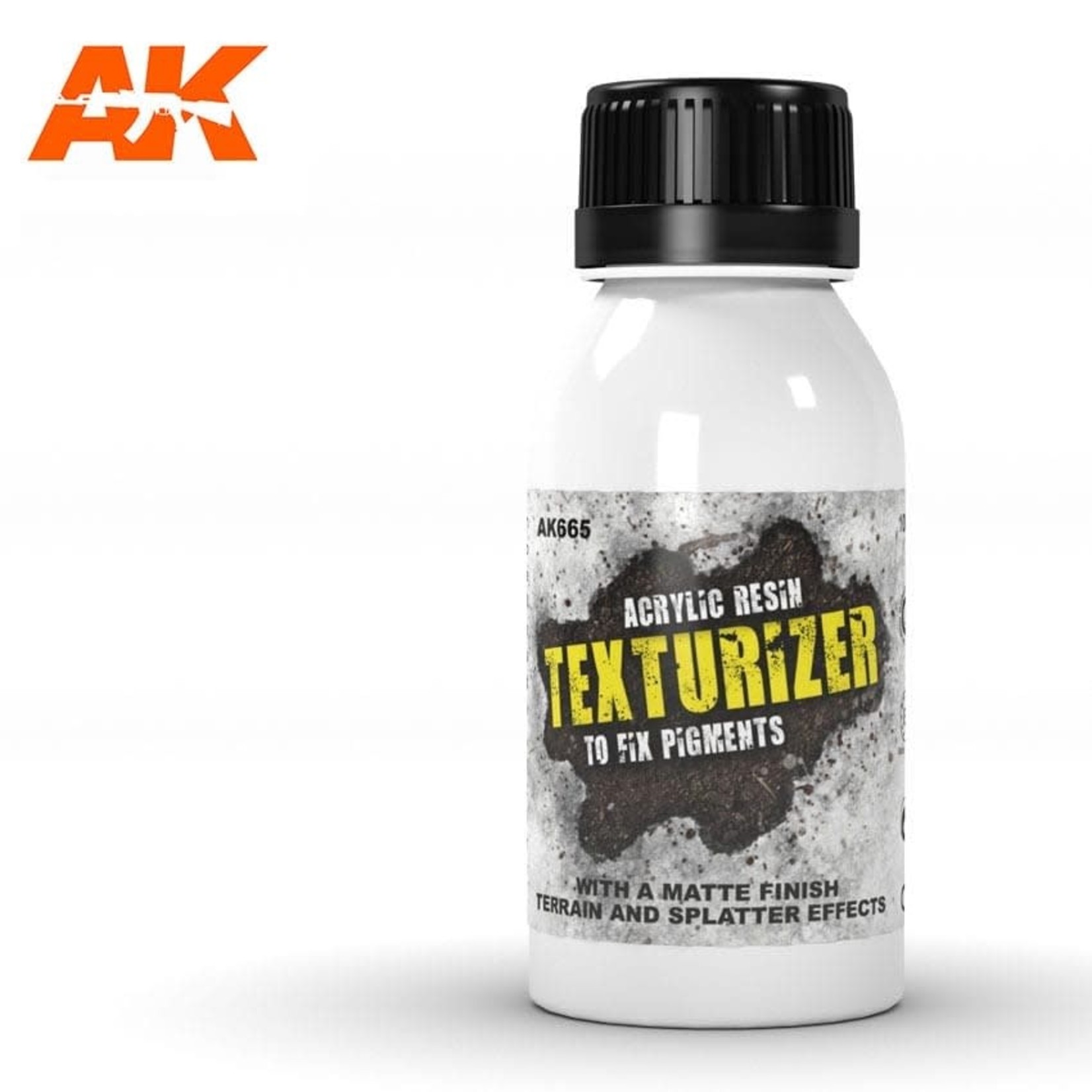 AK Interactive AK665 Auxiliary Texturizer to fix Pigments 100ml