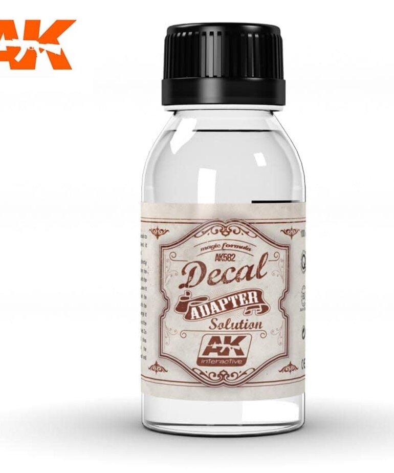 AK Interactive AK582 Auxiliary Decal Adapter Solution 100ml