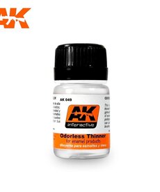 AK Interactive AK049 Auxiliary Odorless Thinner 35ml