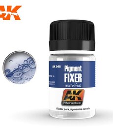 AK Interactive AK048 Auxiliary Pigment Fixer 35ml AK Interactive AK048 Auxiliary Pigment Fixer 35ml