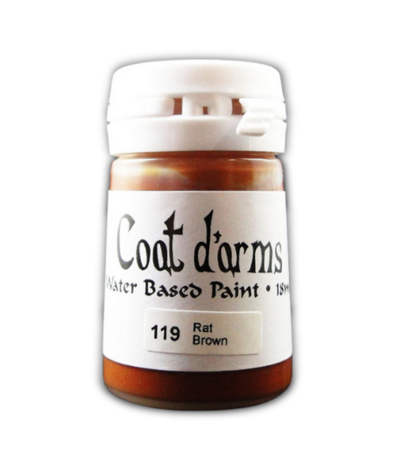 Coat D' Arms Coat D'Arms 119 Rat Brown 18ml
