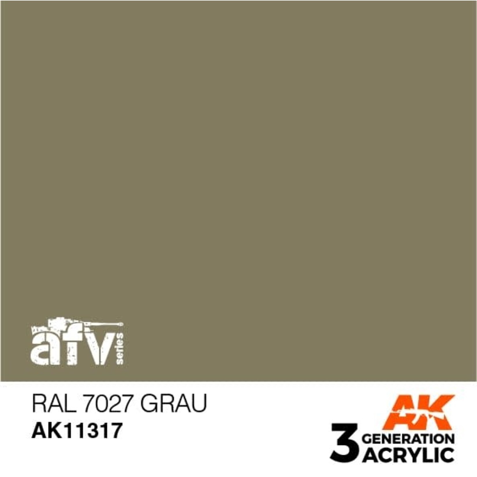 AK Interactive AK11317 3G AFV RAL 7027 Grau 17ml