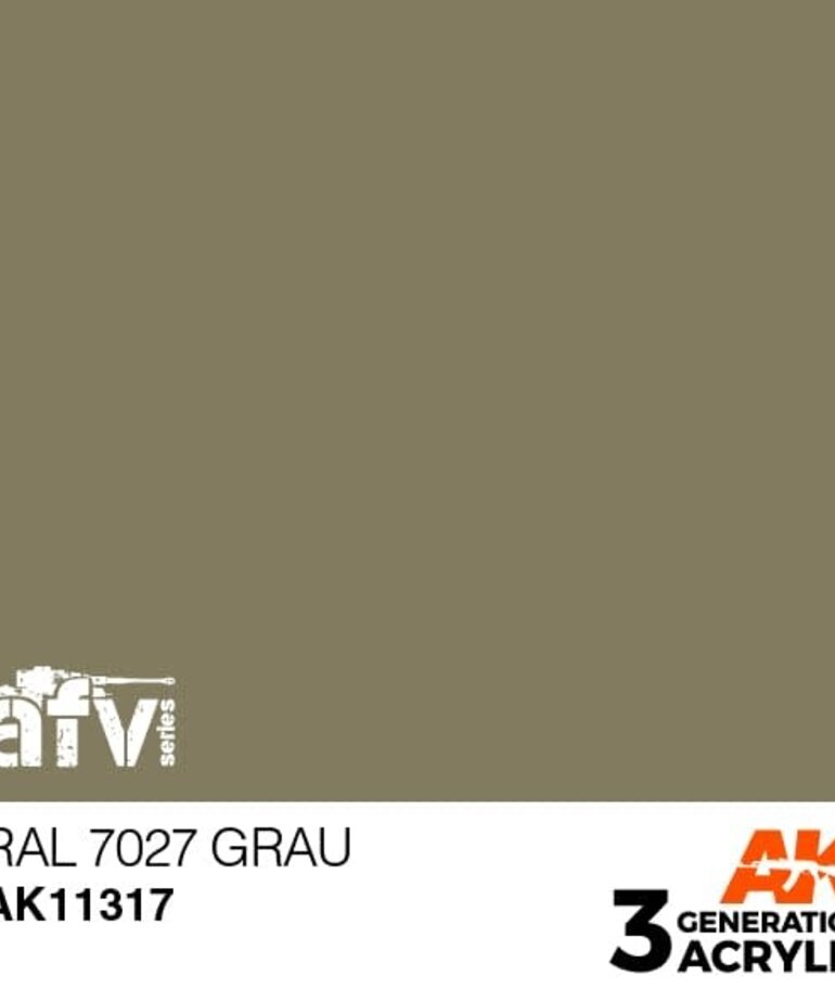 AK Interactive AK11317 3G AFV RAL 7027 Grau 17ml