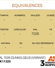 AK Interactive AK11320 3G AFV RAL 7028 Dunkelgelb (Variant) 17ml
