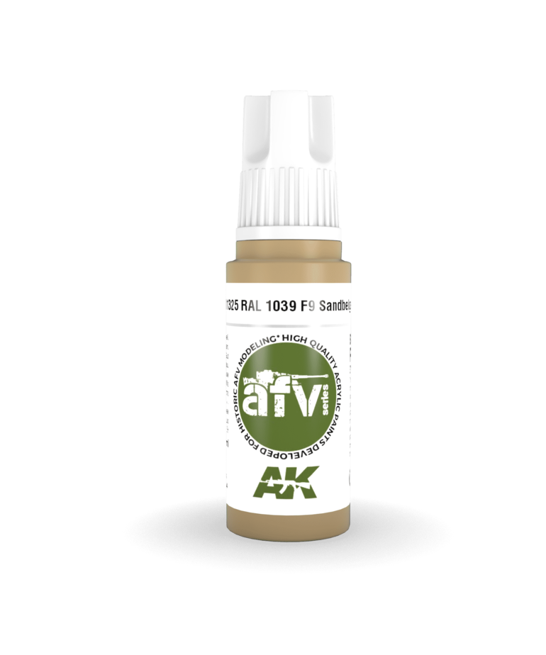AK Interactive AK11325 3G AFV RAL 1039 F9 Sandbeige 17ml