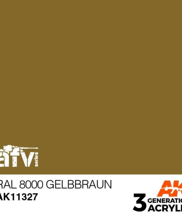 AK Interactive AK11327 3G AFV RAL 8000 Gelbbraun 17ml