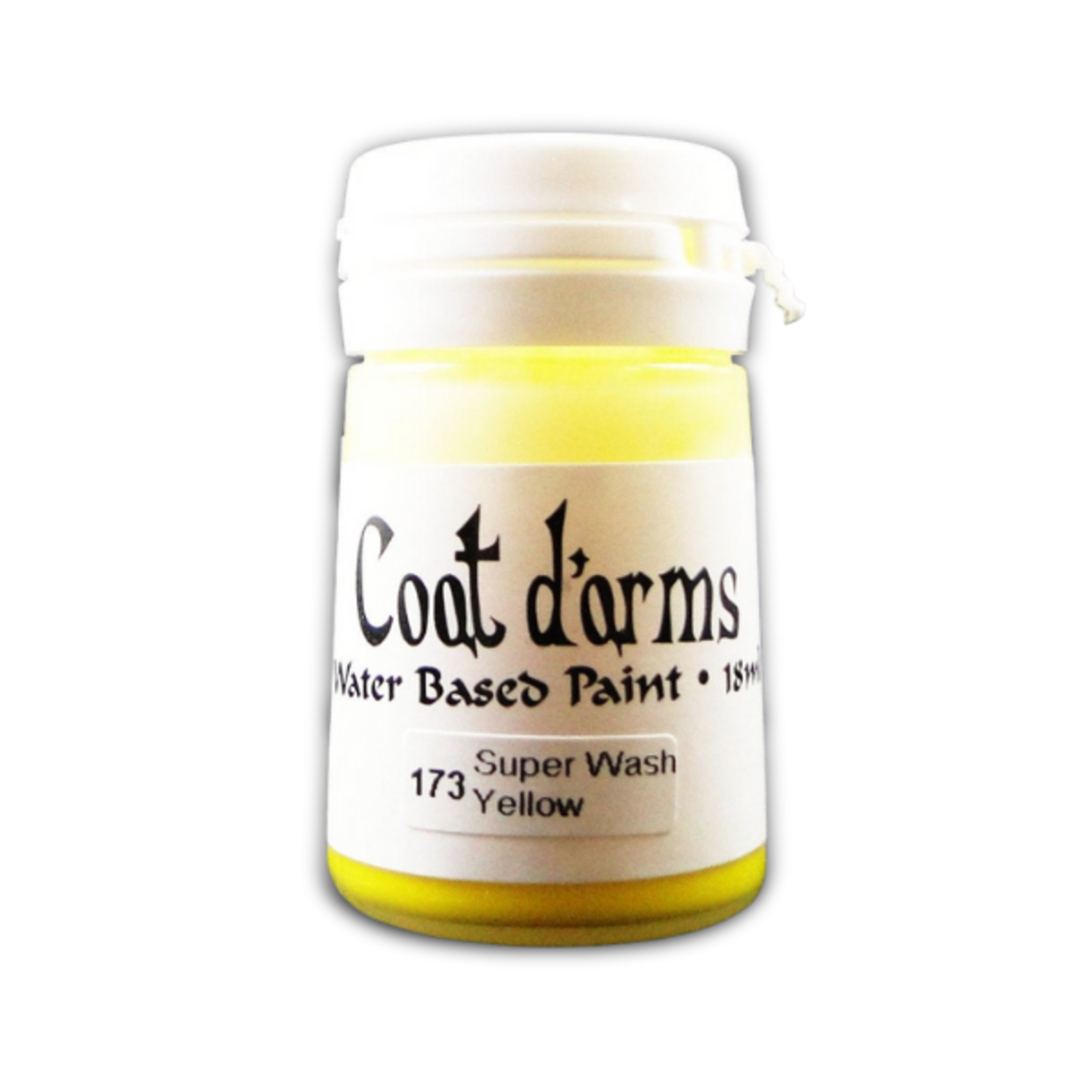 Coat D' Arms Coat D'Arms 173 Super Wash - Yellow 18ml