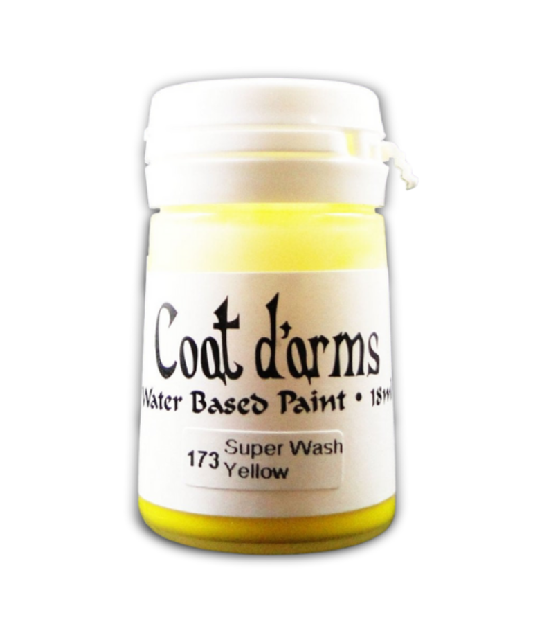 Coat D' Arms Coat D'Arms 173 Super Wash - Yellow 18ml