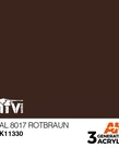 AK Interactive AK11330 3G AFV RAL 8017 Rotbraun 17ml