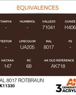AK Interactive AK11330 3G AFV RAL 8017 Rotbraun 17ml