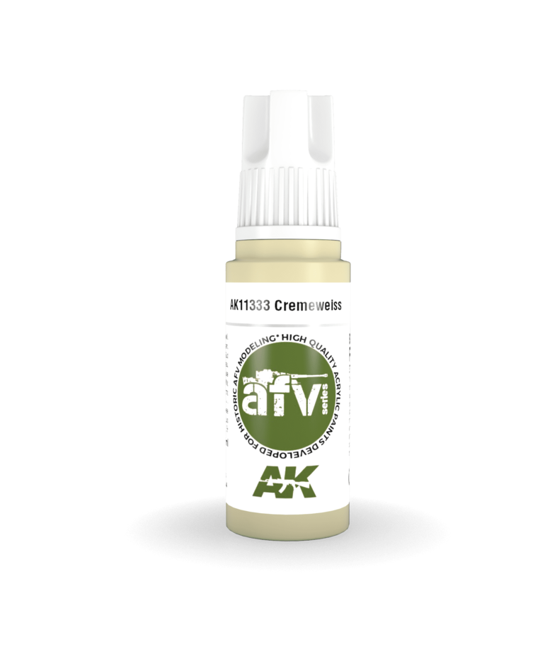 AK Interactive AK11333 3G AFV Cremeweiss 17ml
