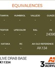 AK Interactive AK11334 3G AFV Olive Drab Base 17ml