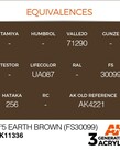 AK Interactive AK11336 3G AFV No5 Earth Brown (FS30099) 17ml