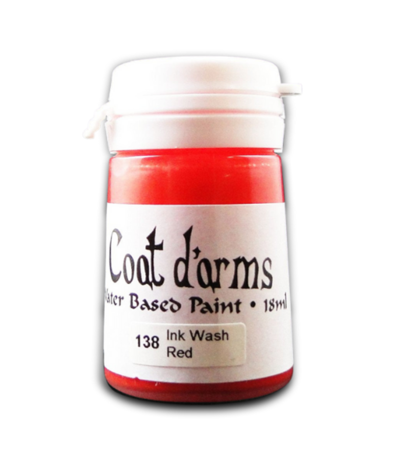 Coat D' Arms Coat D'Arms 138 Ink wash - Red 18ml