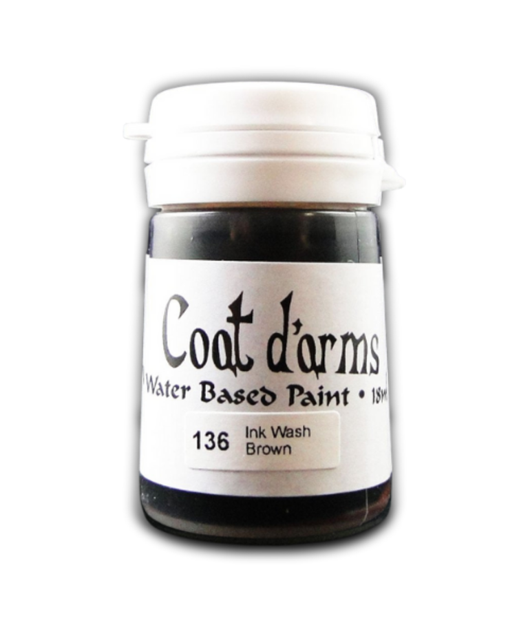 Coat D' Arms Coat D'Arms 136 Ink wash - Brown 18ml