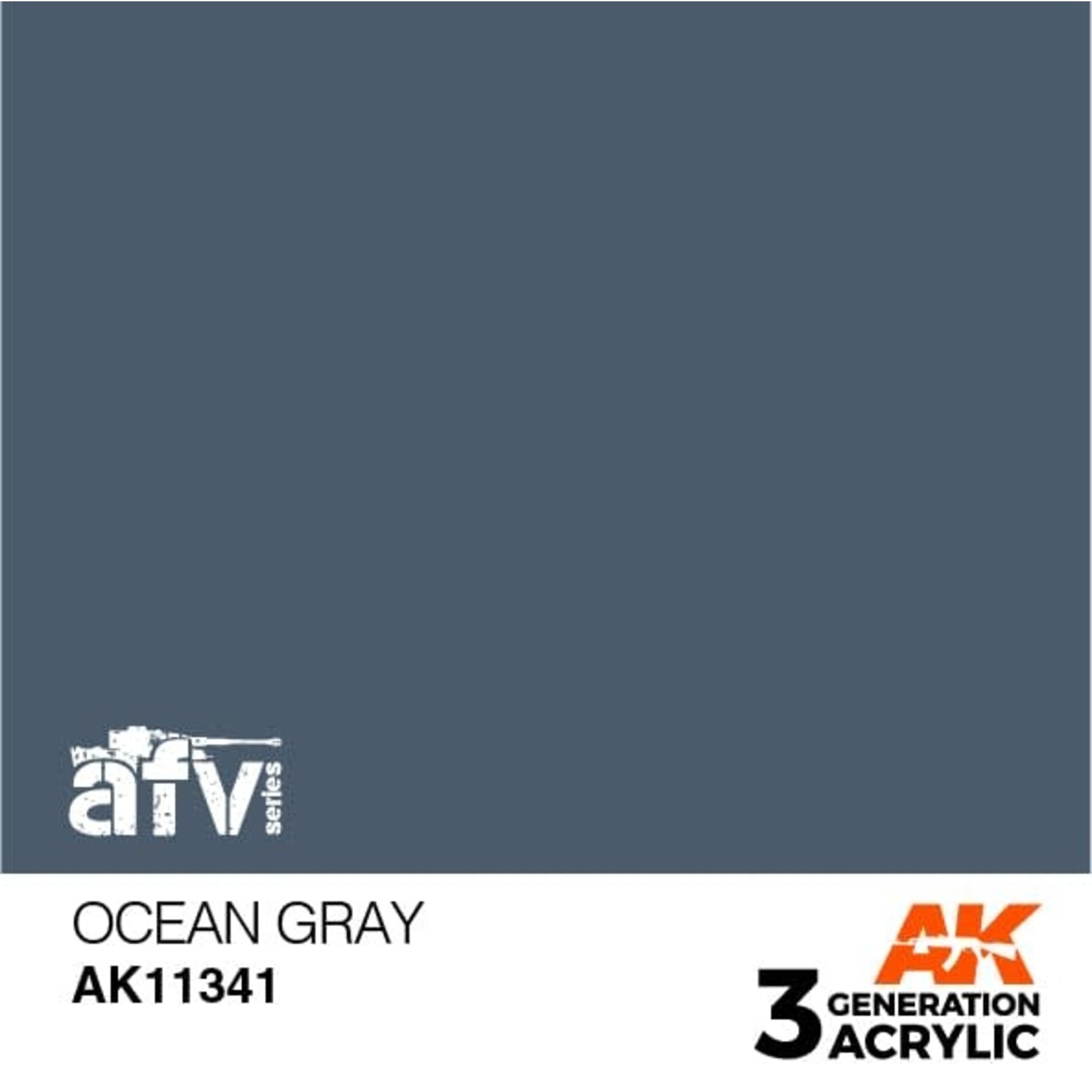 AK Interactive AK11341 3G AFV Ocean Gray (FS35164) 17ml