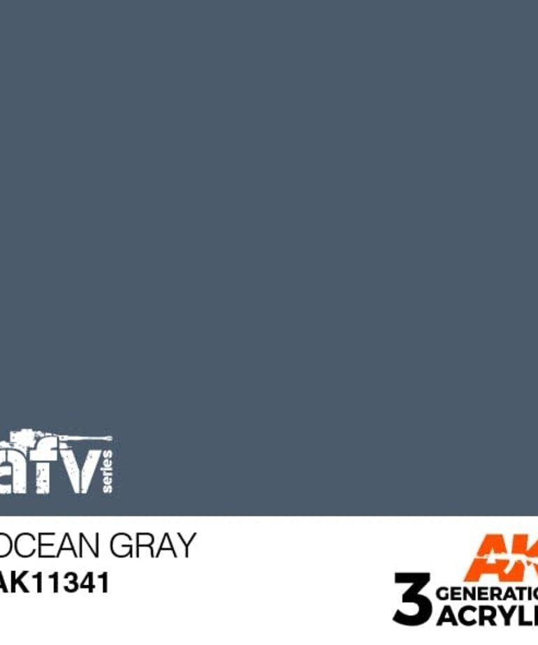 AK Interactive AK11341 3G AFV Ocean Gray (FS35164) 17ml
