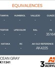 AK Interactive AK11341 3G AFV Ocean Gray (FS35164) 17ml