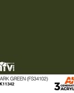 AK Interactive AK11342 3G AFV Dark Green (FS34102) 17ml