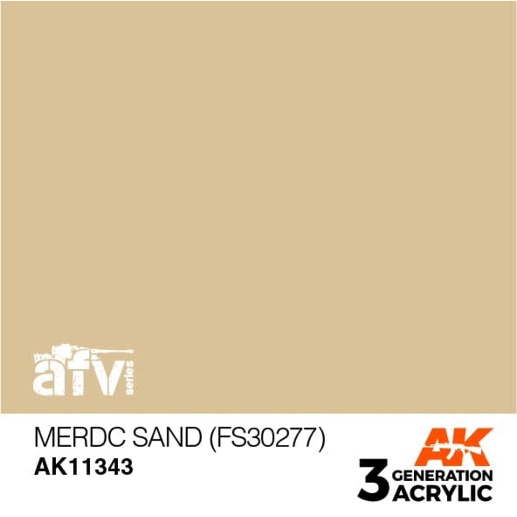 AK Interactive AK11343 3G AFV MERDC Sand (FS30277) 17ml