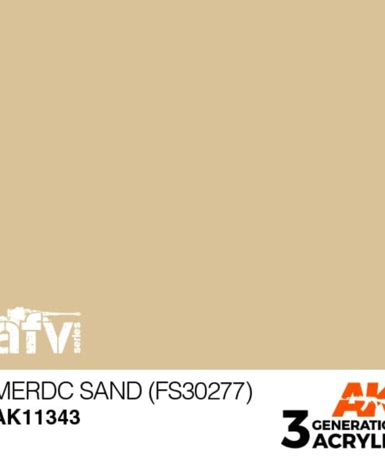 AK Interactive AK11343 3G AFV MERDC Sand (FS30277) 17ml