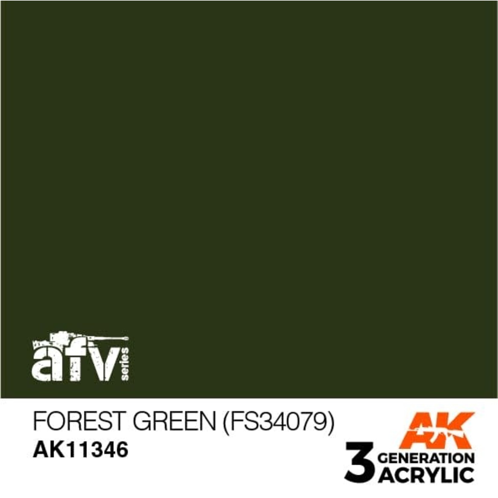 AK Interactive AK11346 3G AFV Forest Green (FS34079) 17ml