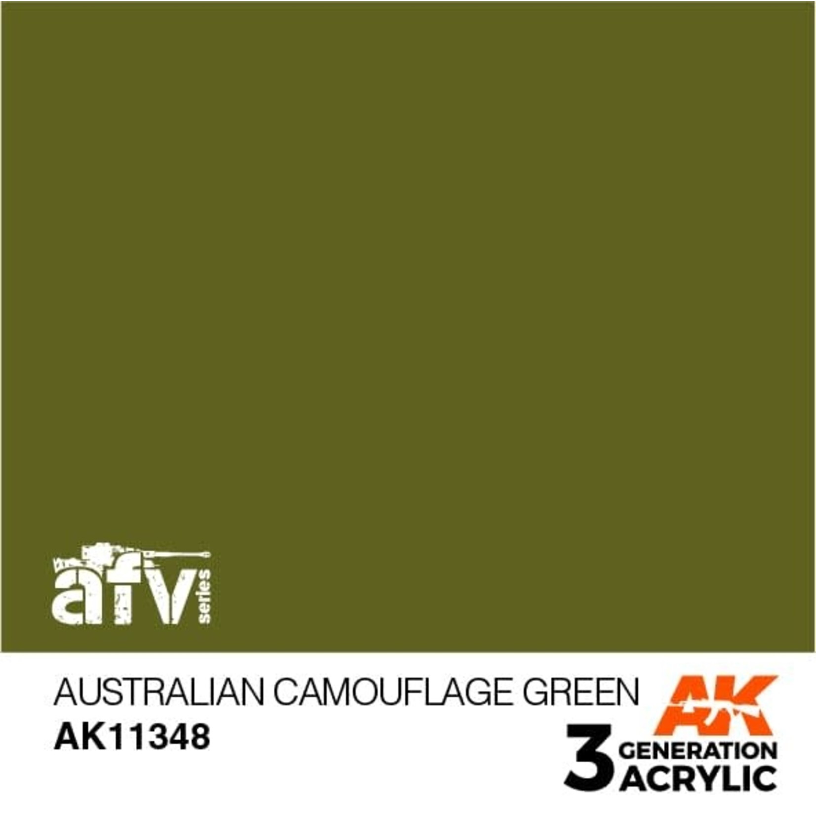 AK Interactive AK11348 3G AFV Australian Camouflage Green 17ml