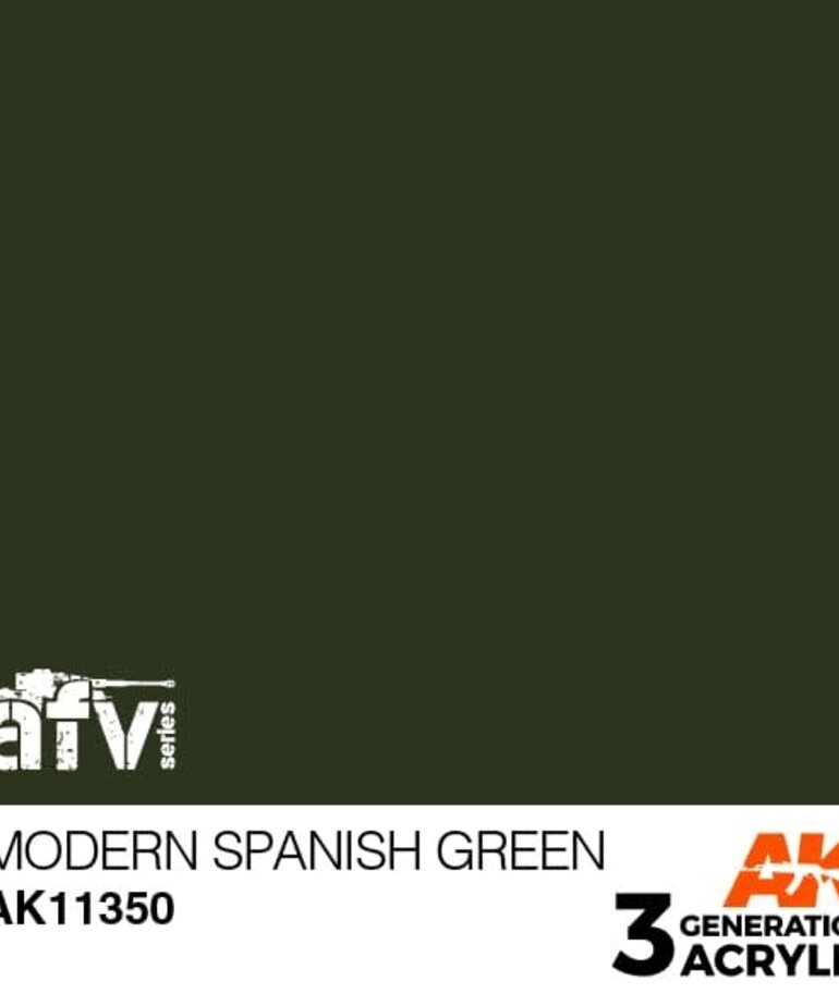 AK Interactive AK11350 3G AFV Modern Spanish Green 17ml