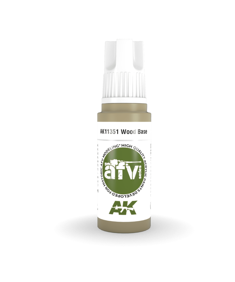 AK Interactive AK11351 3G AFV Wood Base 17ml