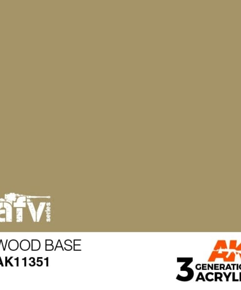 AK Interactive AK11351 3G AFV Wood Base 17ml