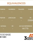 AK Interactive AK11351 3G AFV Wood Base 17ml