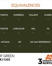 AK Interactive AK11355 3G AFV IDF Green 17ml