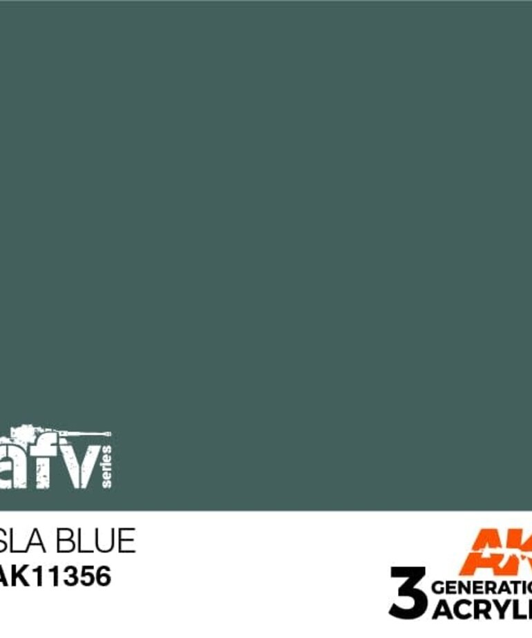 AK Interactive AK11356 3G AFV SLA Blue 17ml