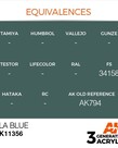 AK Interactive AK11356 3G AFV SLA Blue 17ml